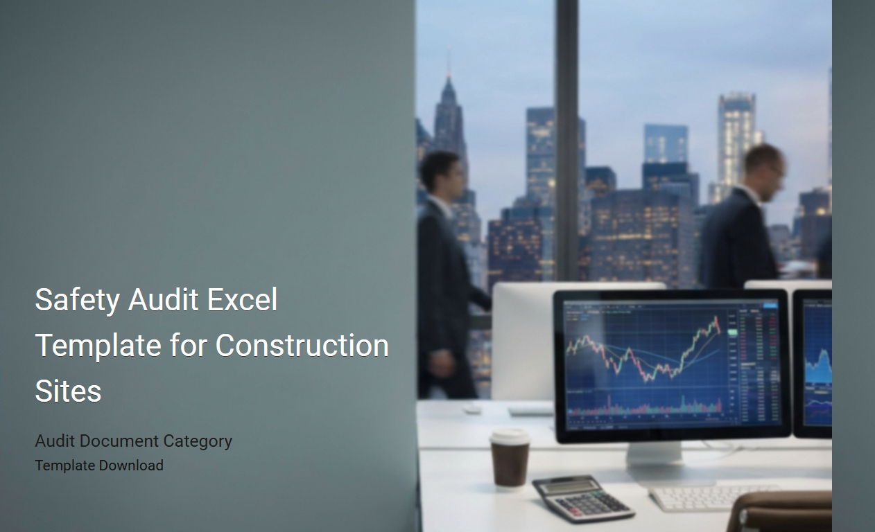 Comprehensive Safety Audit Excel Template for Construction Site Compliance and Risk Management