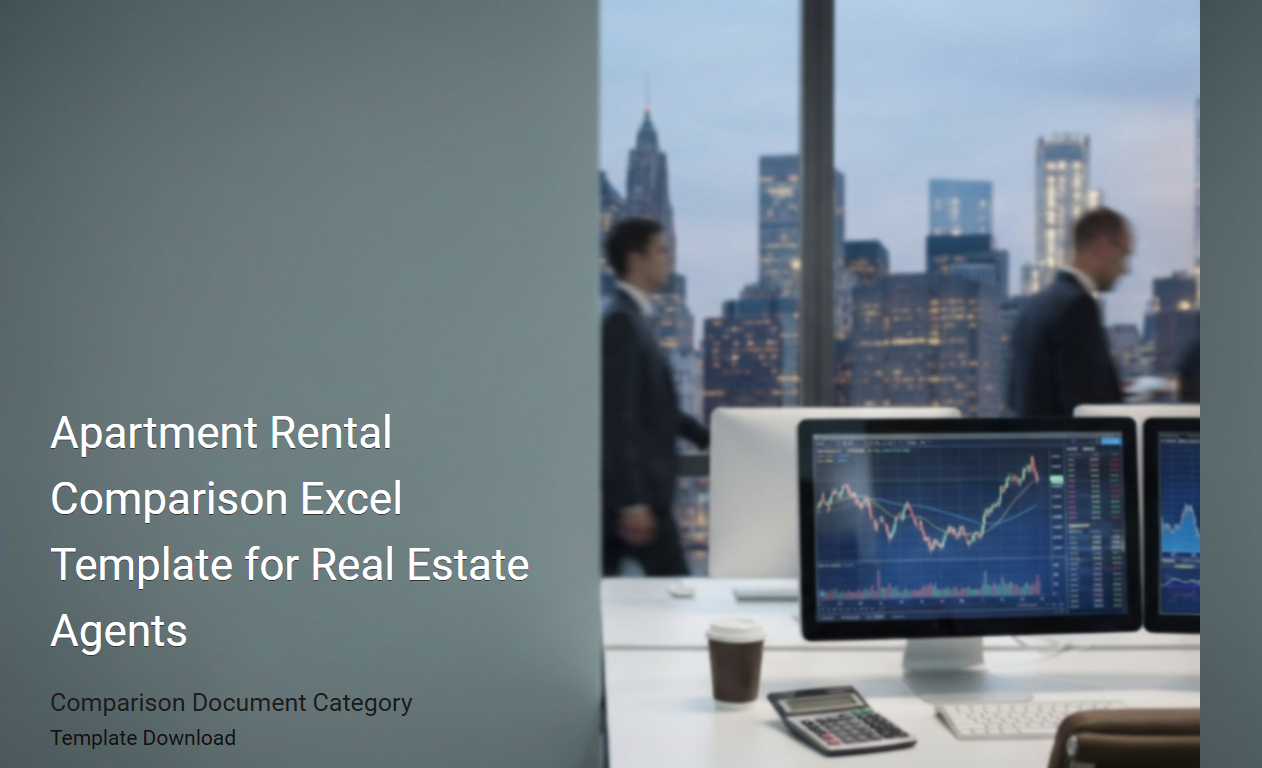 Apartment Rental Comparison Excel Template for Real Estate Professionals
