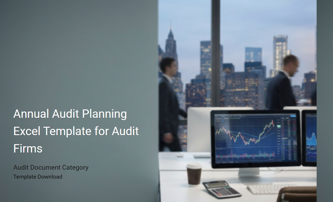 Comprehensive Annual Audit Planning Excel Template for Professional Audit Firms