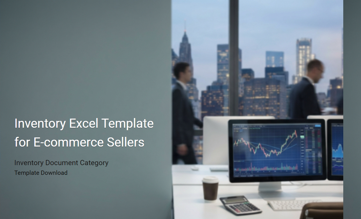 Comprehensive Inventory Excel Template for Streamlined E-commerce Management