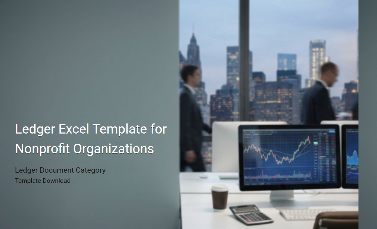 Ledger Excel Template for Nonprofit Organization Financial Management