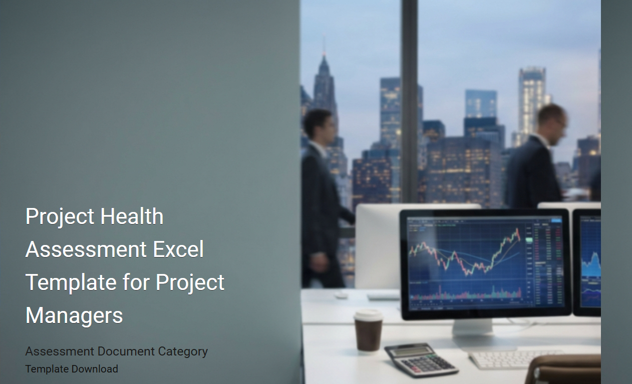 Comprehensive Project Health Assessment Excel Template for Enhanced Project Management